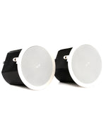QSC AD-C6T-WH - Ceiling Loudspeakers Pair - White – Ceiling Loudspeaker - Like New w/ Original Box - Image 3