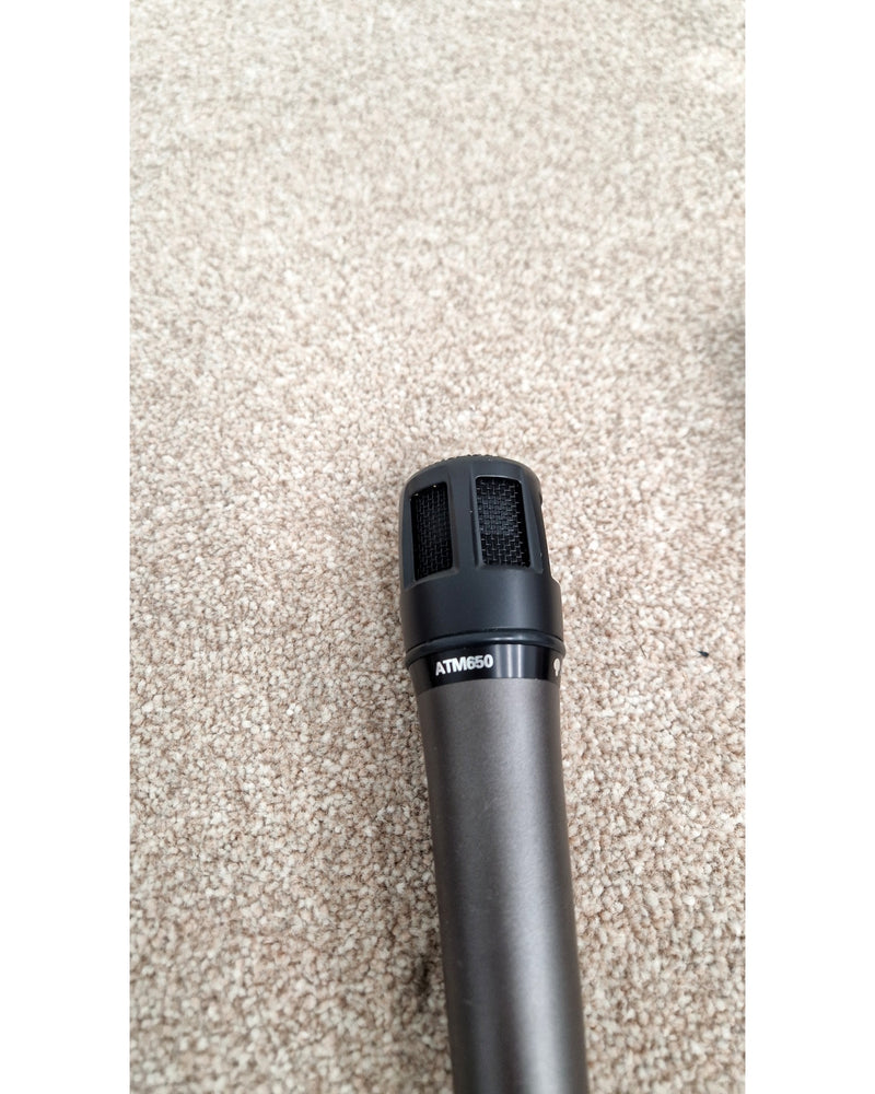 Audio-Technica ATM650 - Microphone - Dark Grey - Excellent w/ Soft Case - image 10
