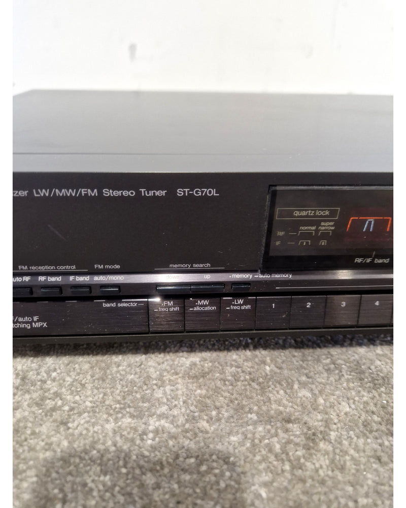 Technics ST-G70L - AM/FM Tuner - Black - Excellent - Image 13