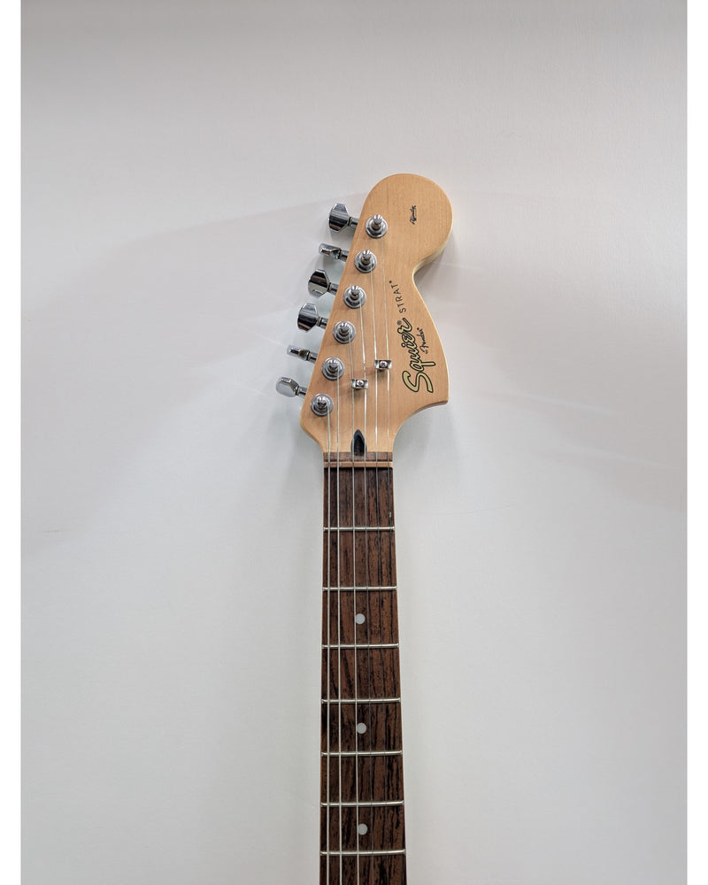Squier Squier Affinity Series HSS Stratocaster - Electric Guitar - Red - Excellent w/ Soft Case - image 4