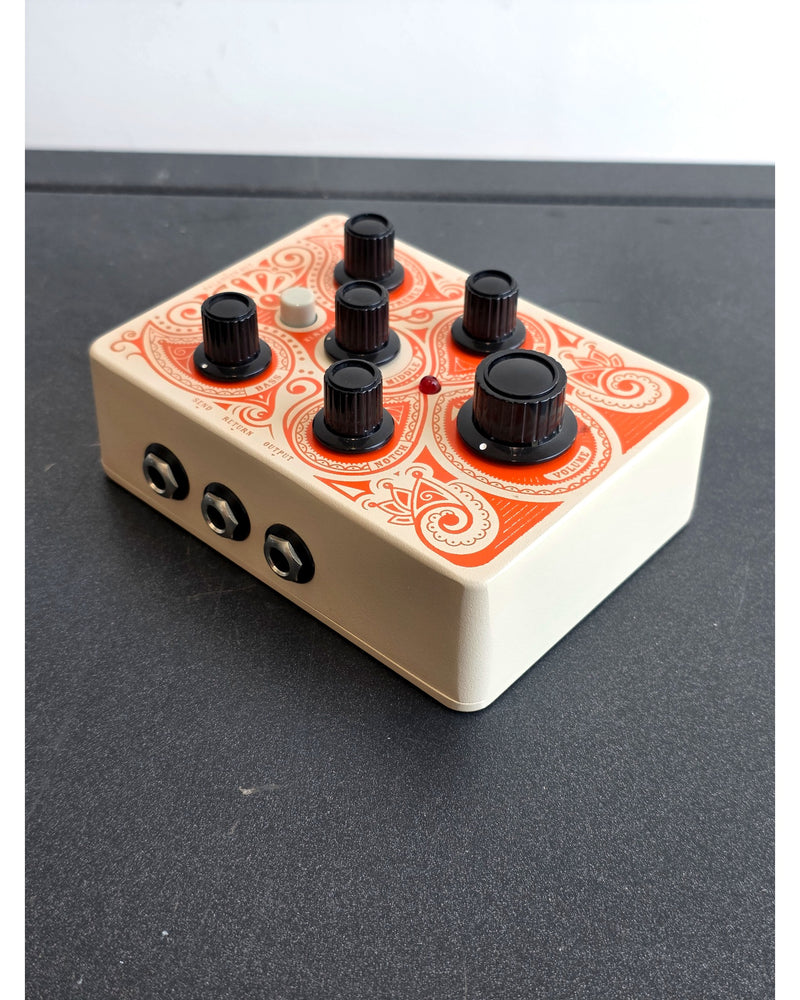 Orange Acoustic Preamp - Effects Pedal - Orange - Excellent - Image 2