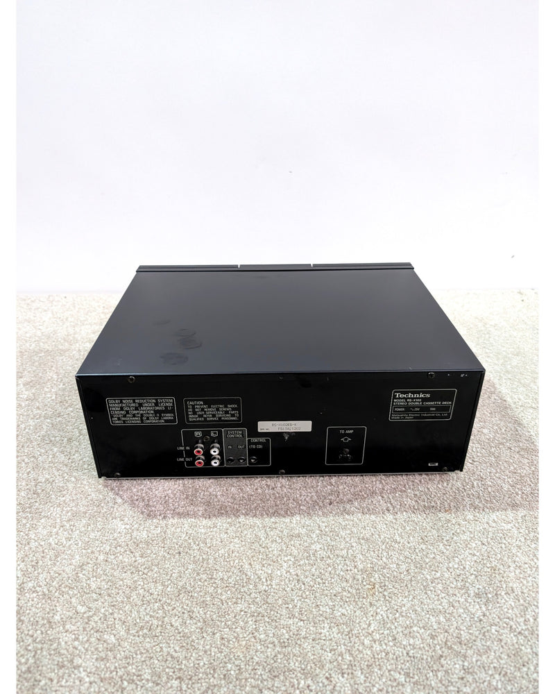 Technics RS-X102 - Cassette Deck - Black - Good w/ Original Box & Manuals - image 12