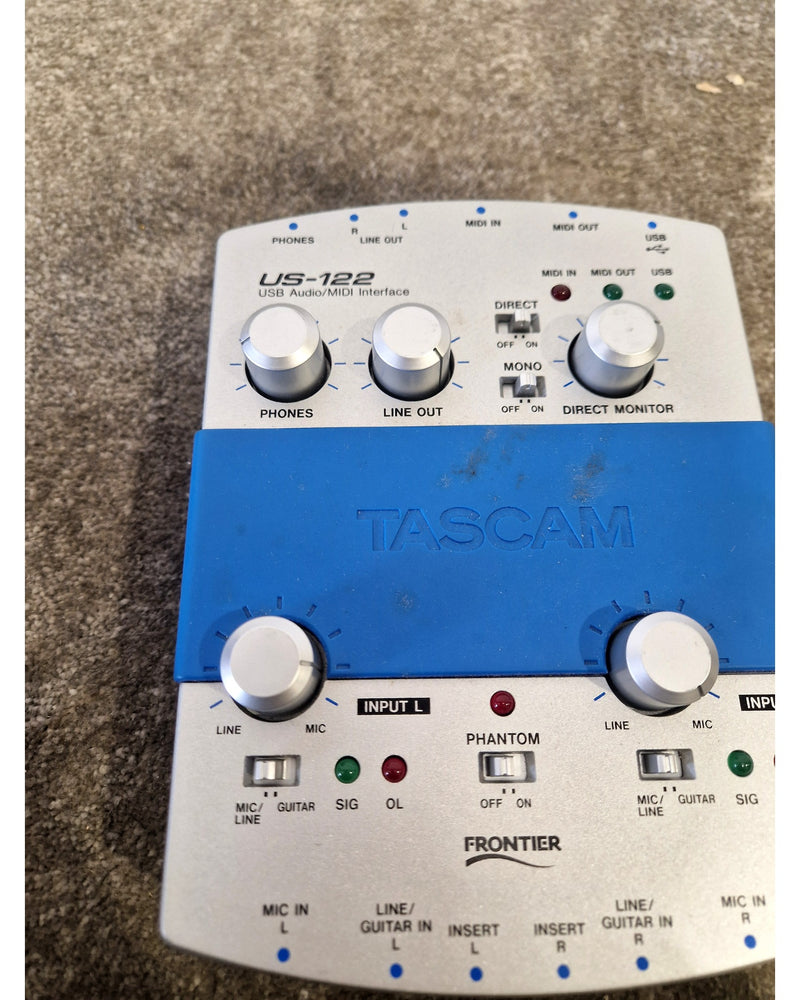 Tascam US-122 – Audio Interface - Excellent w/ Original Box & Manuals - Image 9