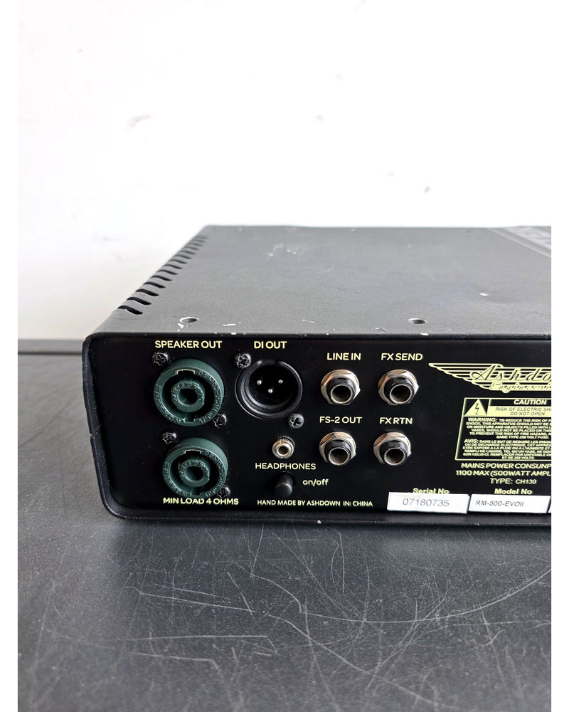Ashdown RM500 EVO II Head – Amplifier Head - Spares or Repair - Image 6