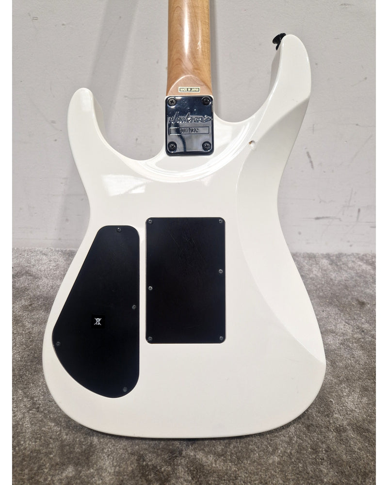 jackson DK2M - White Electric Guitar - Maple Neck - Good w/ Hard Case - Image 3