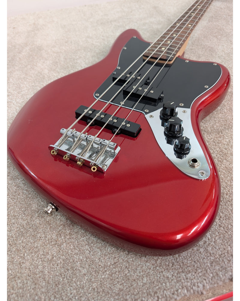 Squier Vintage Modified Jaguar Bass Special SS - Bass Guitar - Red - Very Good - image 13