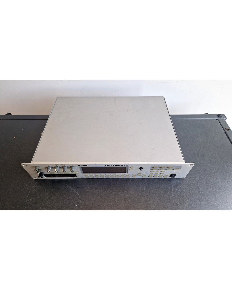 Korg Triton Rack - Synthesizer Module - Good w/ Manuals, Factory Preload Floppy Disks, Power Supply - Image 11