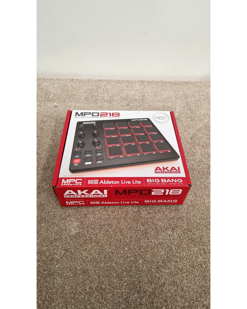 AKAI MPD218 - MIDI Controller - Like New w/ Original Box & USB Cable - image 14