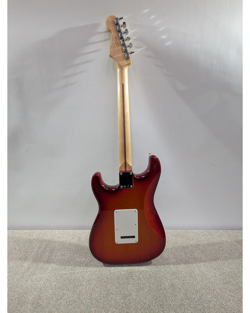 Fender Standard Stratocaster HSS Plus Top - Electric Guitar - Cherry Sunburst - Excellent w/ Hard Case - image 6
