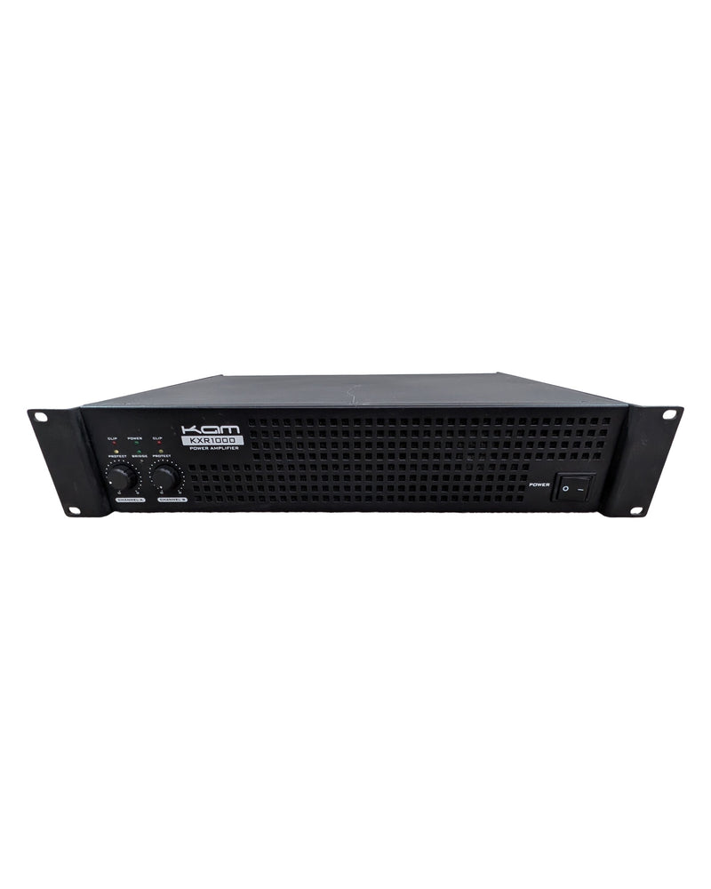 Kam KXR1000 - Power Amplifier - Black - Fair - image 1