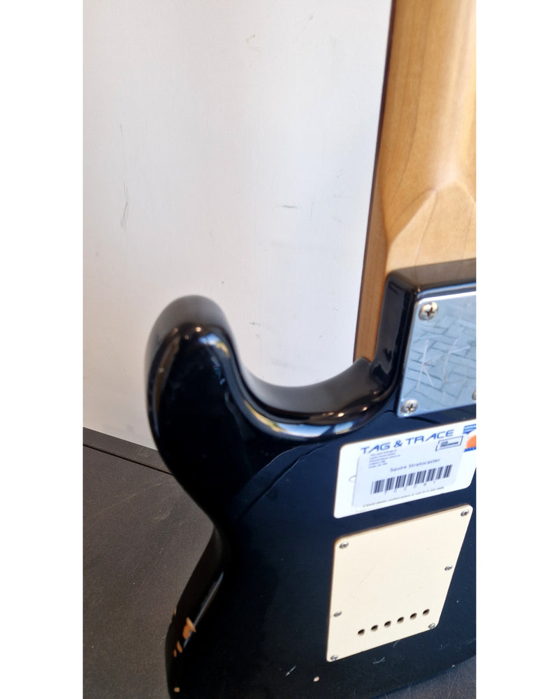 Squire Stratocaster Affinity - Black Electric Guitar - Good - Image 12