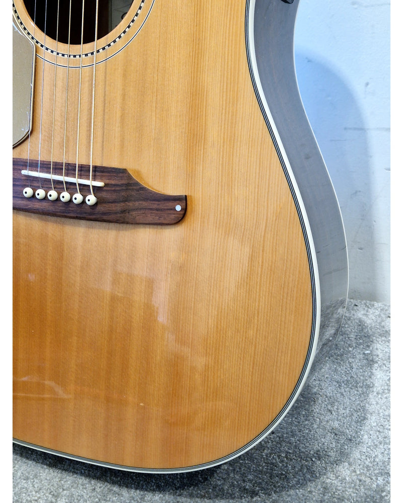 Fender Sonoran SCE LH - Acoustic Electric Guitar - Natural - Excellent w/ Hard Case - Image 11