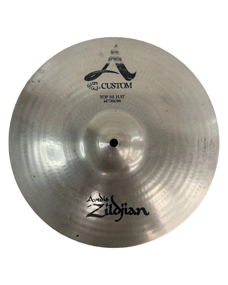 Zidijan A Custom Hi Hat - Pair - Good - image 1