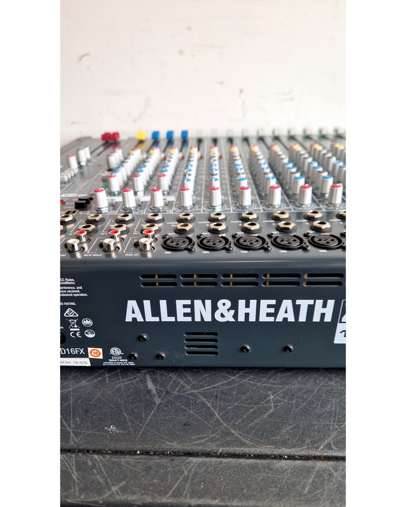 Allen & Heath ZED 16FX - Mixer - Excellent w/ Manuals - image 15