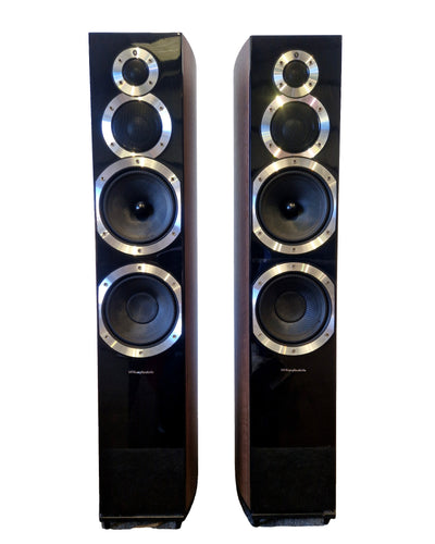 Wharfedale Diamond 10.7 - Hi-Fi Speakers - Pair - Wood Finish - Excellent w/ Original Box & Manuals