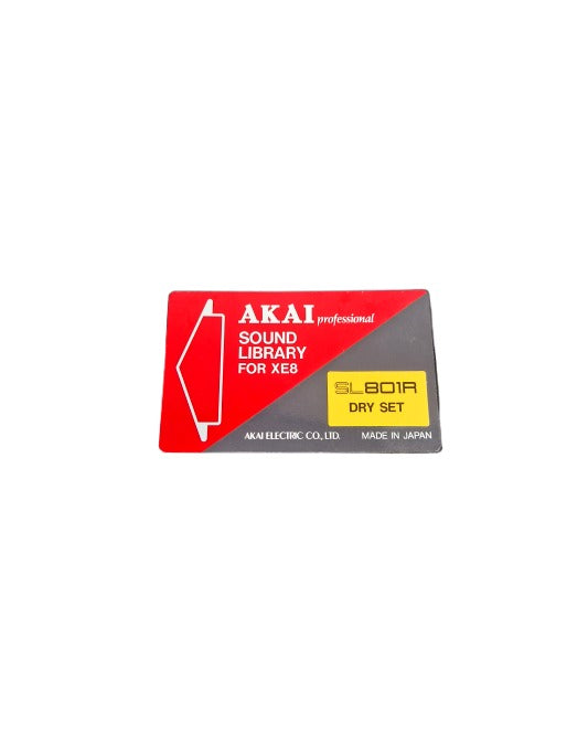 Akai SL801R - Sound Library Card - Red – Sound Library Card - Excellent