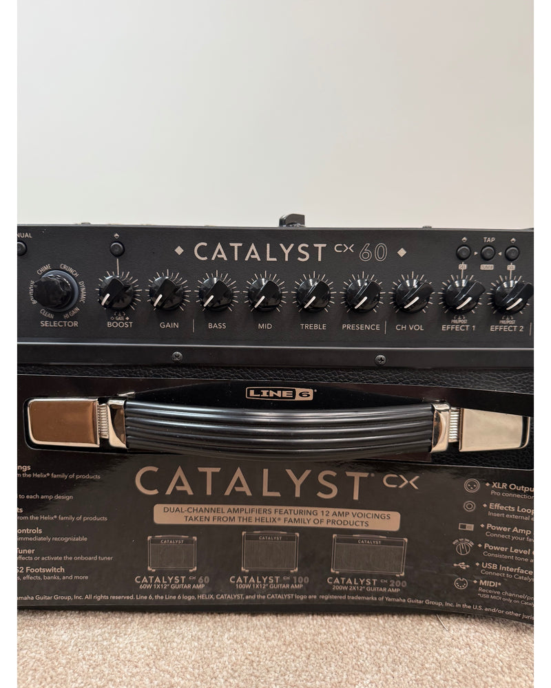 Line Catalyst 60 - Guitar Amplifier - Black - Like New w/ Original Box, Cables, Power Supply - image 7