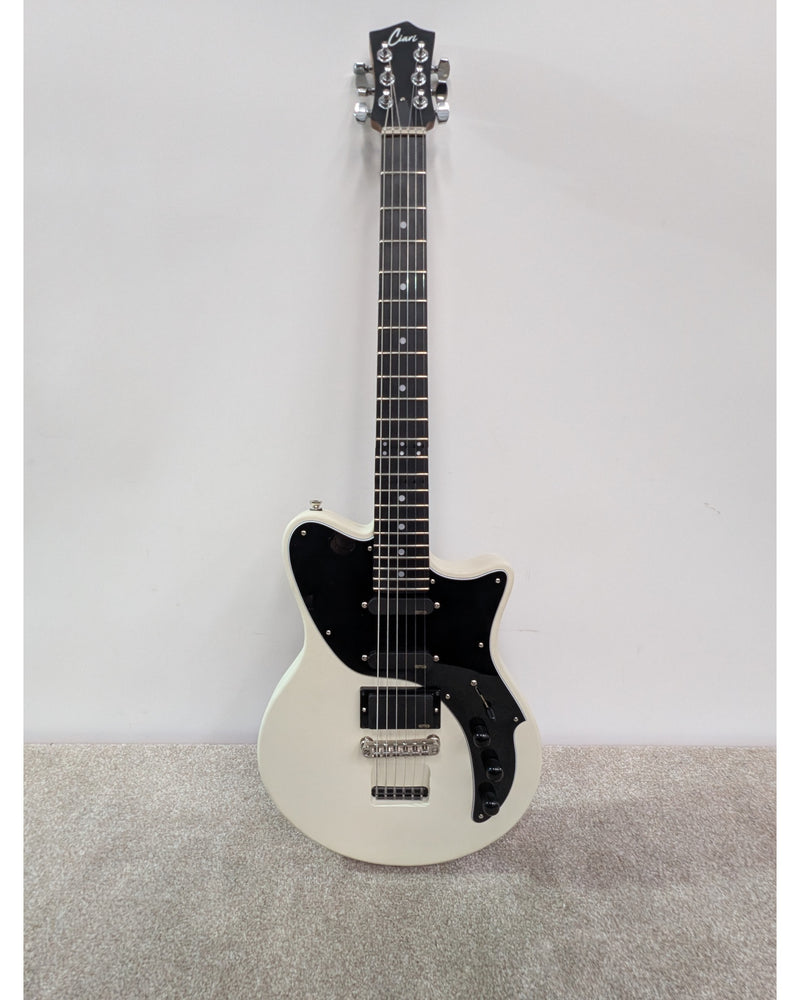 Ciari Ascender Trio - Electric Guitar - Cream/Black - Like New w/ Soft Case - image 3
