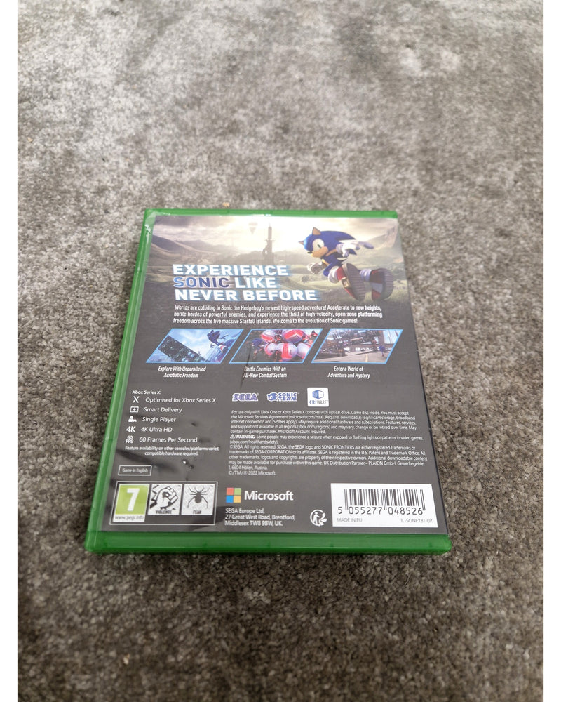 Sonic Frontiers - Xbox Series X/One Game - Excellent w/ Original Box - Image 9