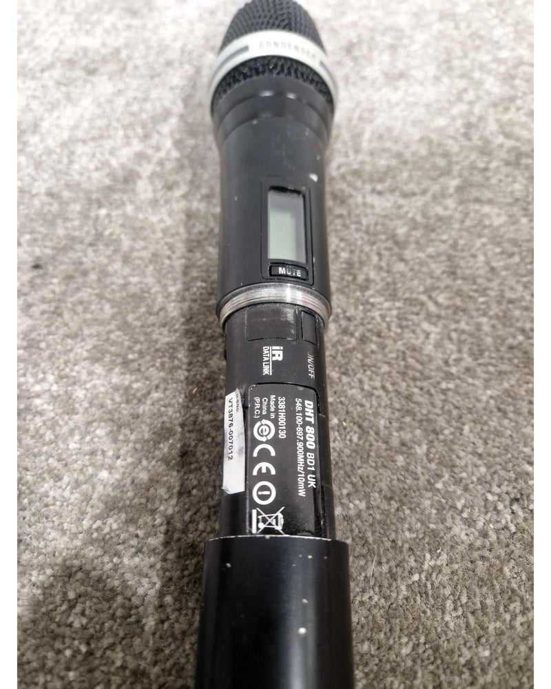AKG DHT800 - Wireless Handheld Microphones - Pair - Black - Good - Image 8