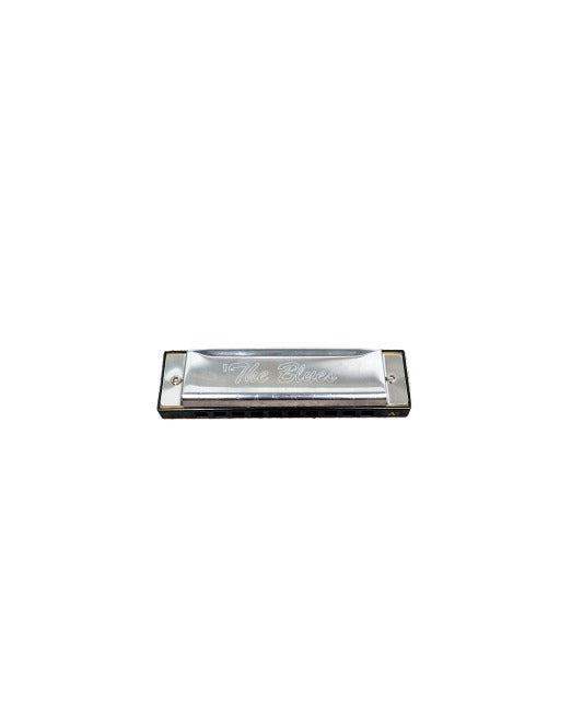 JHS The Blues Harmonica Key A - Like New w/ Hard Case - image 1