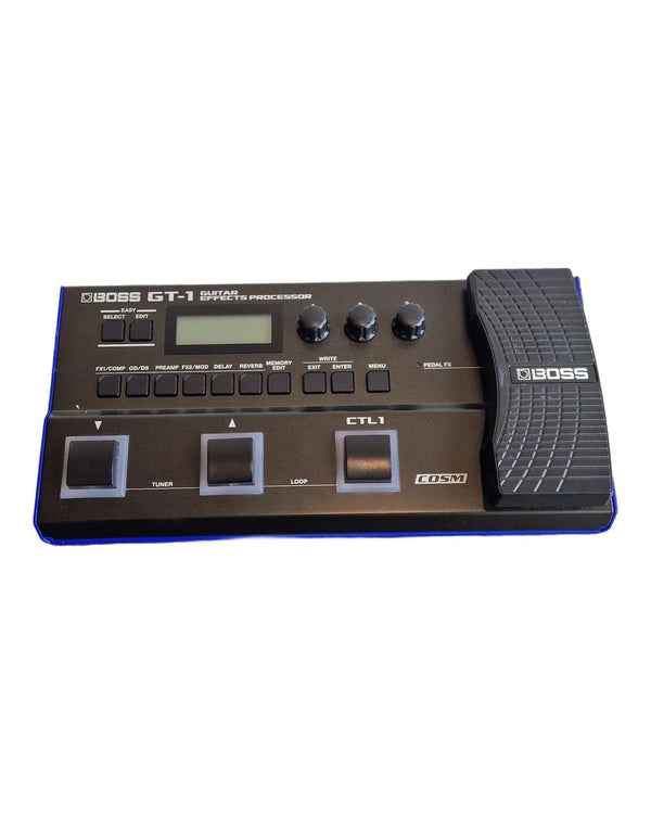 Boss GT-1 - Effects Pedal - Black - Like New w/ Original Box, Manuals, Power Supply