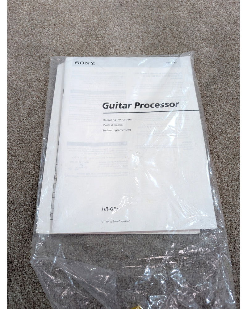 Sony HR-GP5 - Rack Effects - Black - Excellent w/ Manuals & Original Box - image 11