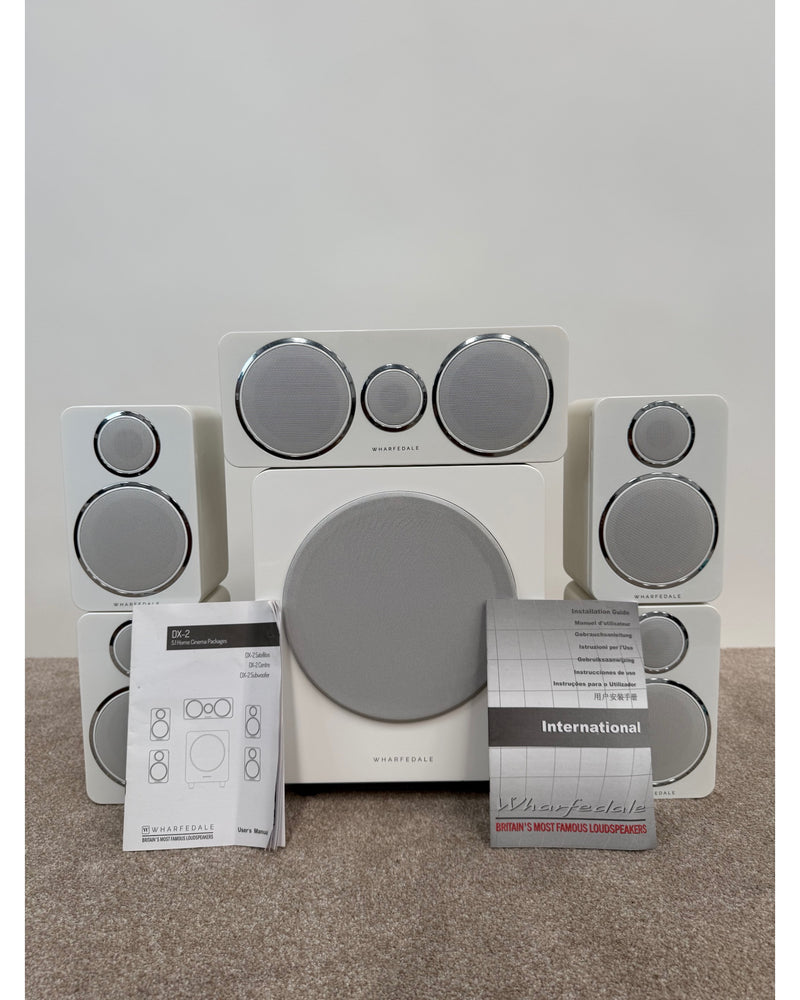 Wharfedale DX-2 5.1 Home Cinema Set - White - Good w/ Original Box - image 28