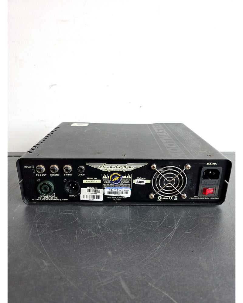 Ashdown RM 420 Head - Bass Amplifiers - Fair - Image 6