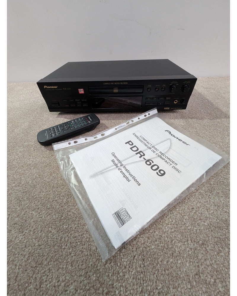 Pioneer PDR-609 - CD Player - Very Good w/ Manuals - image 13