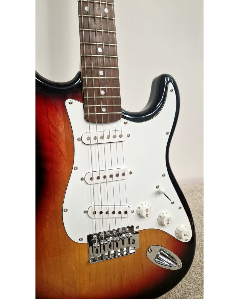 Westfield E1000 Strat - Electric Guitar - Sunburst - Excellent w/ Soft Case - image 7