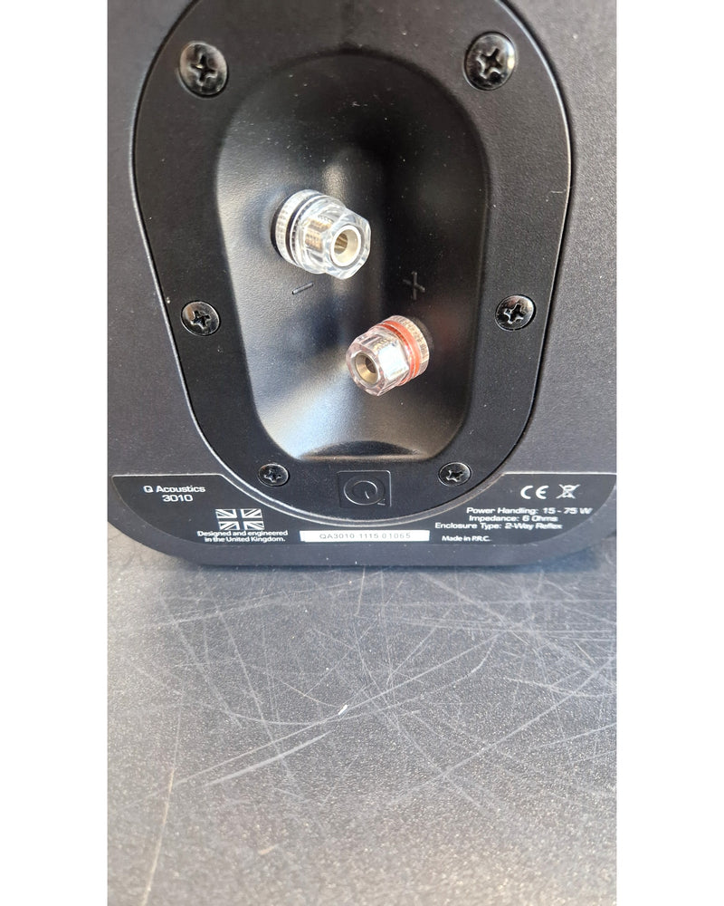Q Acoustics 3010 - Hi-Fi Speakers Pair - Black - Excellent - Image 8
