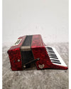 Galotta 12 Bass Accordion - Red – Accordion - Fair w/ Hard Case - Photo 11