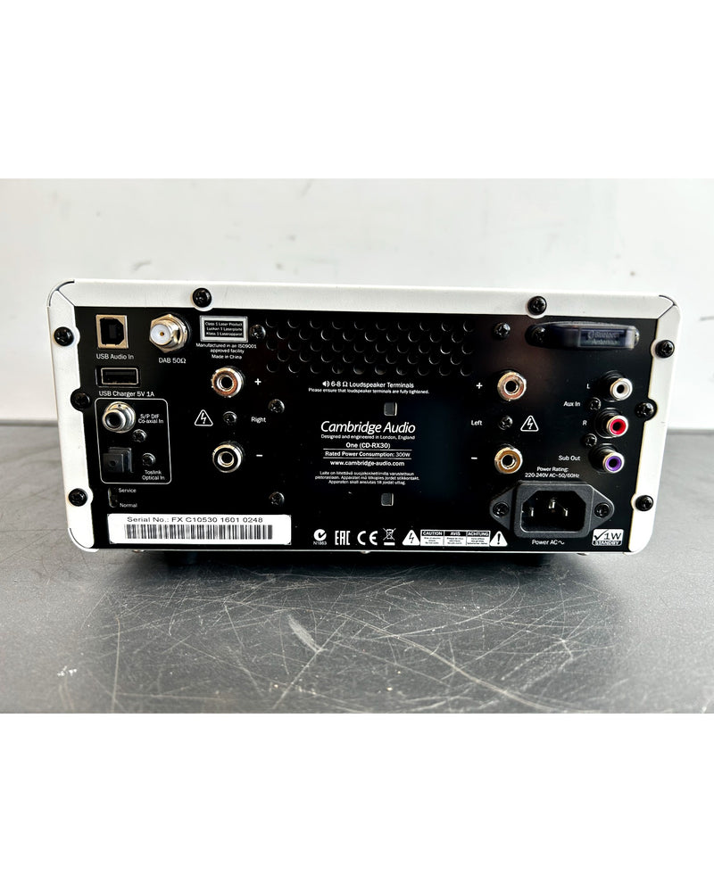 Cambridge Audio One (CDRX-30) - Hi-Fi Amplifier - White - Excellent w/ Original Box - image 6