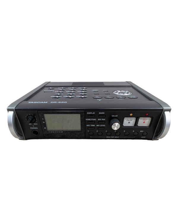 TASCAM DR-680 - Recorder - Black/Silver - Very Good w/ Original Box, Manuals, Power Supply, Cables