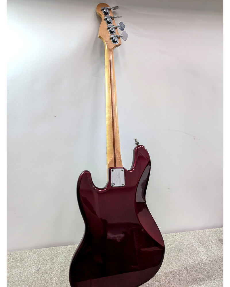 Fender Standard Jazz Bass MIM (1999) - Bass Guitar - Metallic Red - Good - image 2