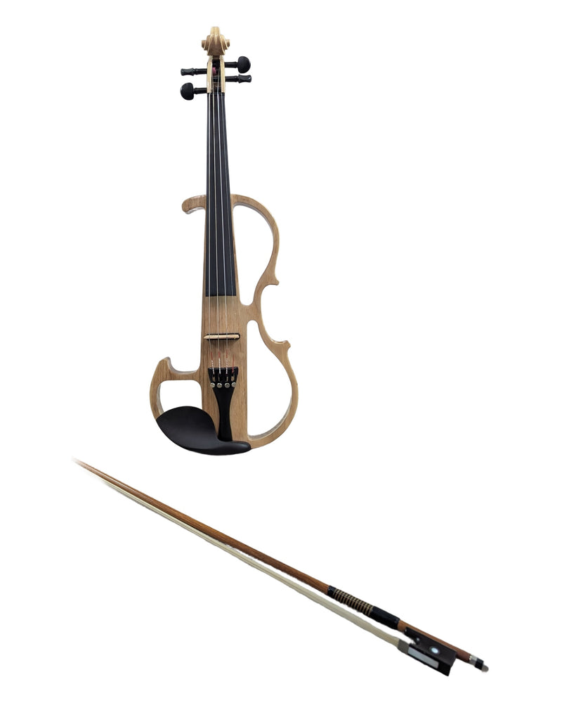 Gear4music Electric Violin - Violins & Strings - Natural - Excellent w/ Hard Case & Key to the hardcase - image 1