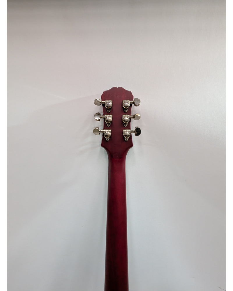 Epiphone Les Paul Studio - Electric Guitar - Satin Cherry Red - Good w/ Hard Case & Manuals - image 8