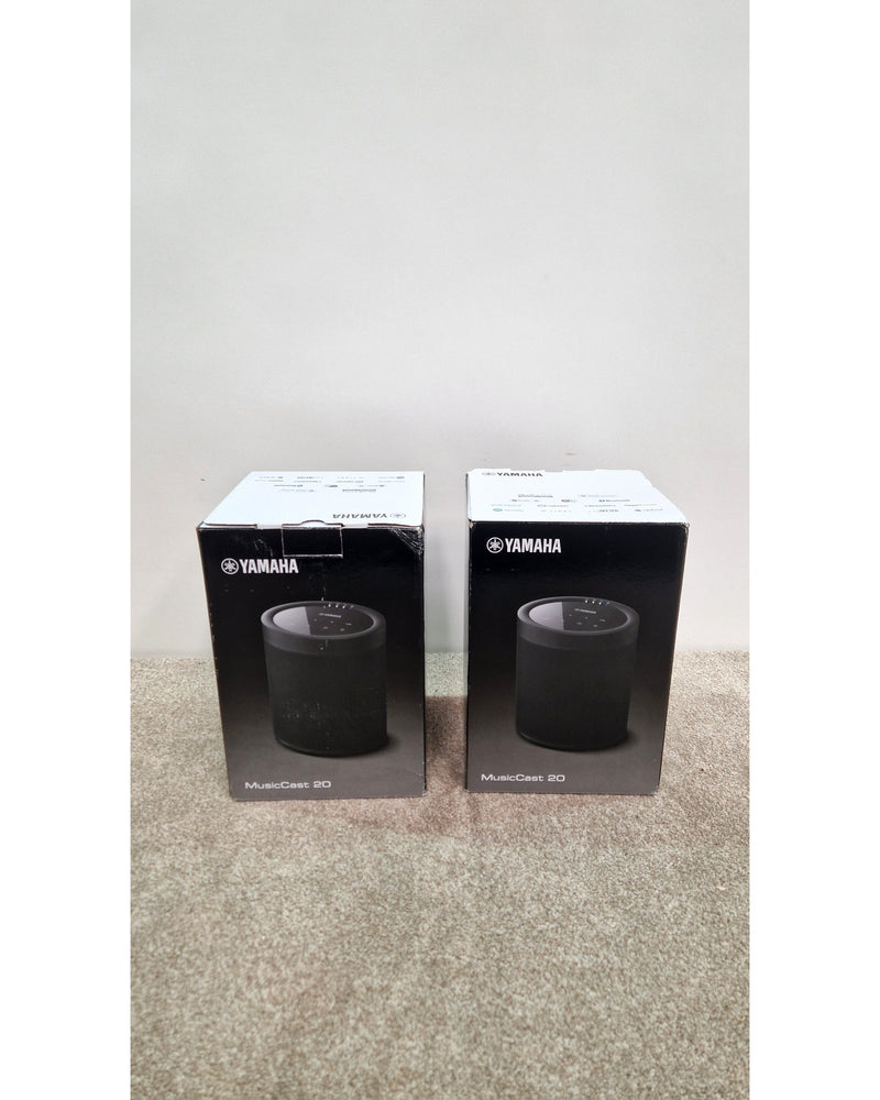 Yamaha MusicCast 20 WX-021 - Hi-Fi Speakers - Black - Very Good w/ Original Box - image 2