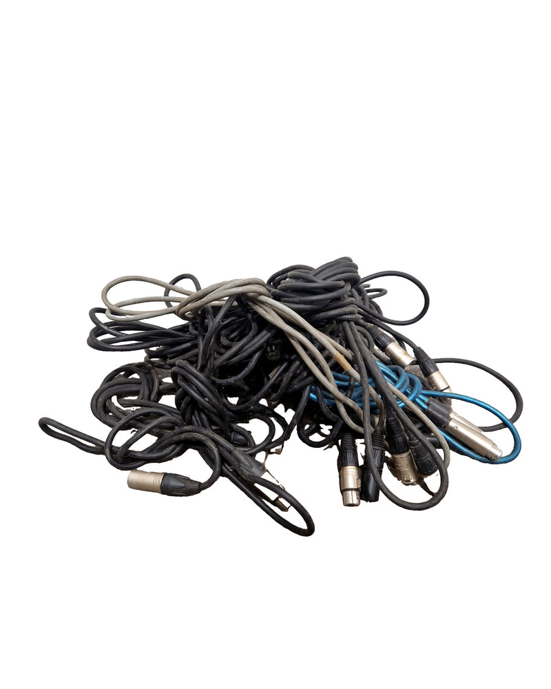 Job LOT OF XLR To XLR Cables - X14 – XLR Cable - Good - Image 1