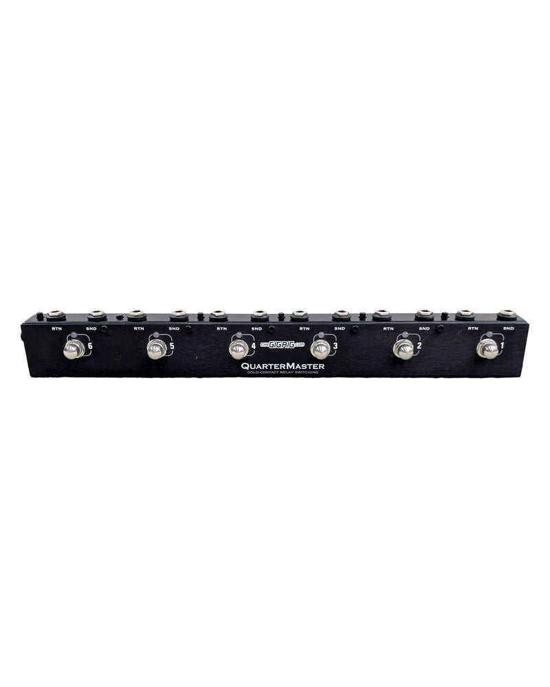 The GigRig QuarterMaster QMX-6 - Pedalboards & Power - Black - Excellent - image 1