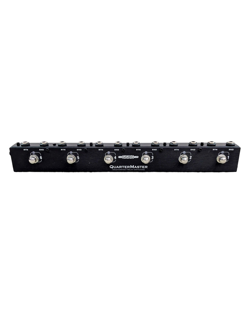 The GigRig QuarterMaster QMX-6 - Pedalboards & Power - Black - Excellent - image 1