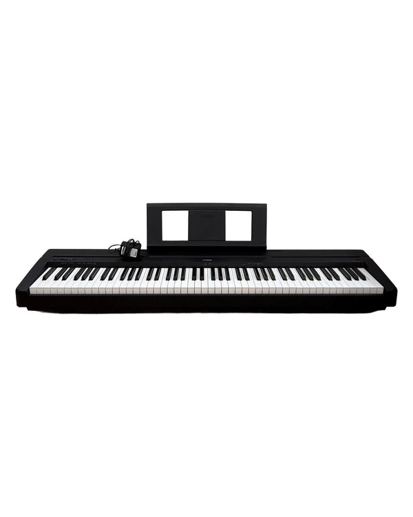 Yamaha P-45 - Digital Piano - Black - Very Good w/ Sheet Music Holder