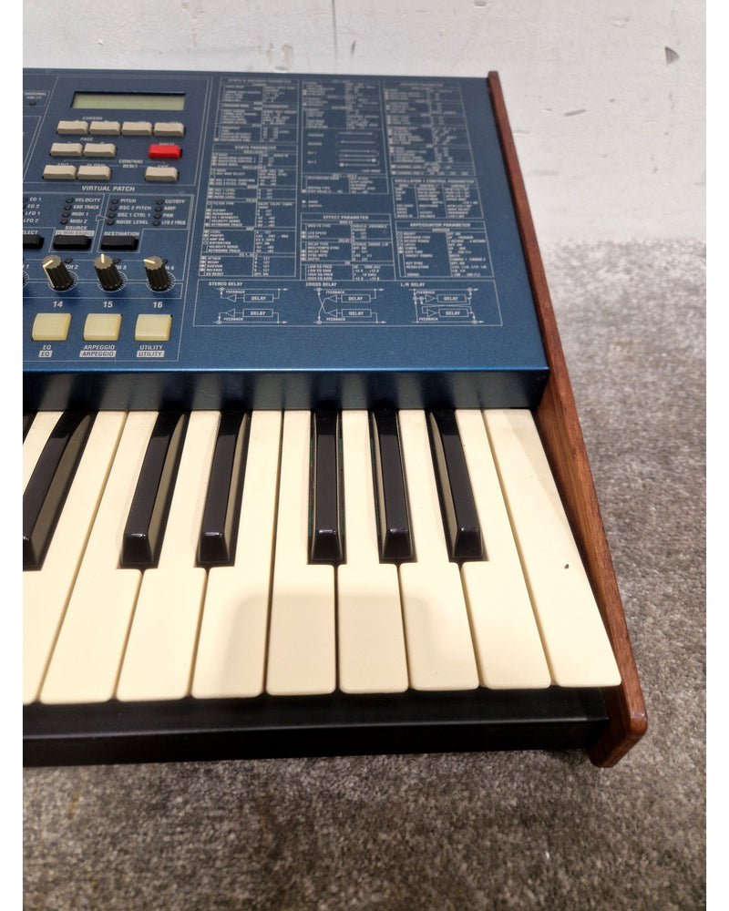 Korg MS2000 - Synthesizer Keyboards - Blue - Excellent w/ Power Supply - Image 12