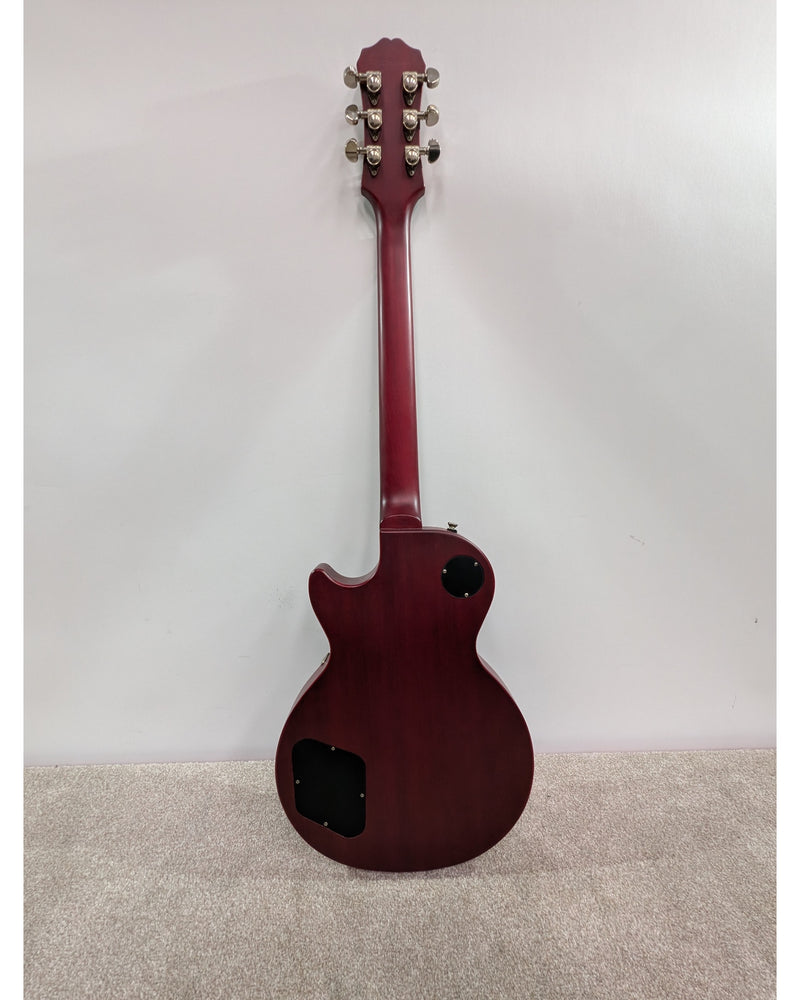 Epiphone Les Paul Studio - Electric Guitar - Satin Cherry Red - Good w/ Hard Case & Manuals - image 7