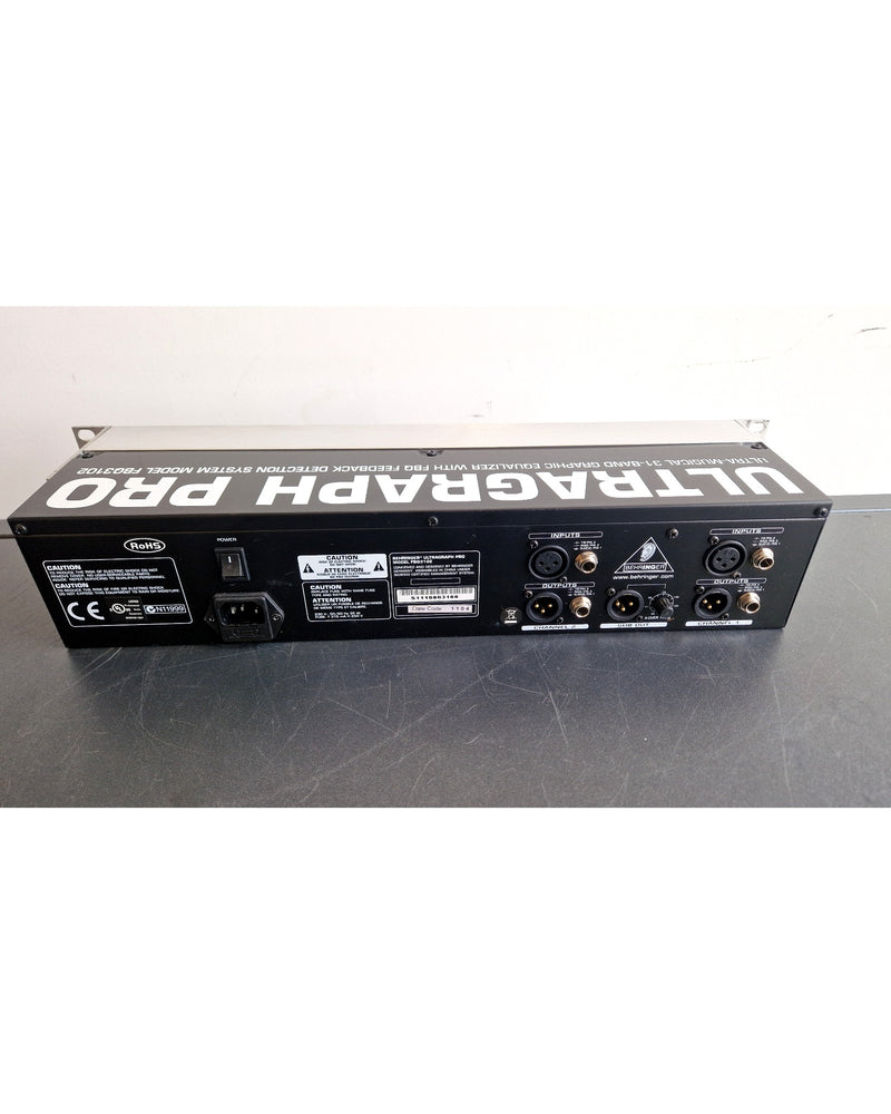 Behringer Ultragraph Pro FBQ3102 - Equalisers - Excellent w/ Manuals & Power Supply - Image 7