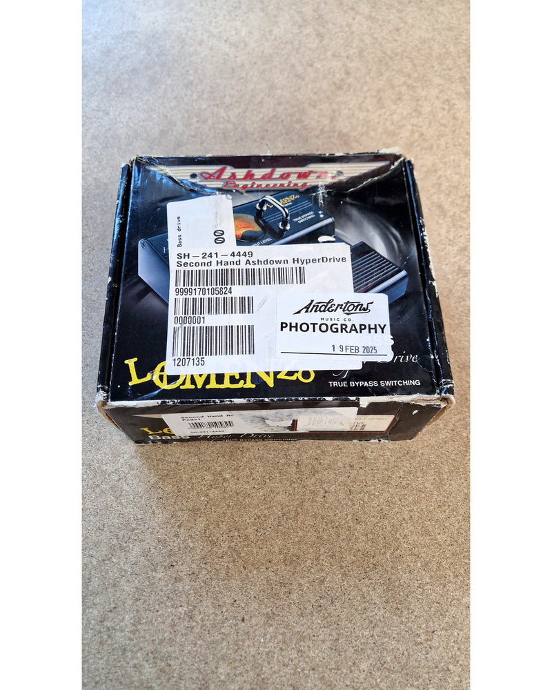 Ashdown Engineering FS-JLO Drive (LoMenzo HyperDrive) - Effects Pedal - Excellent w/ Original Box - Image 9