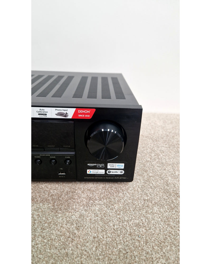 Denon AVR-S770H - Receiver - Black - Like New w/ Original Box, Manuals, remote_control - image 13