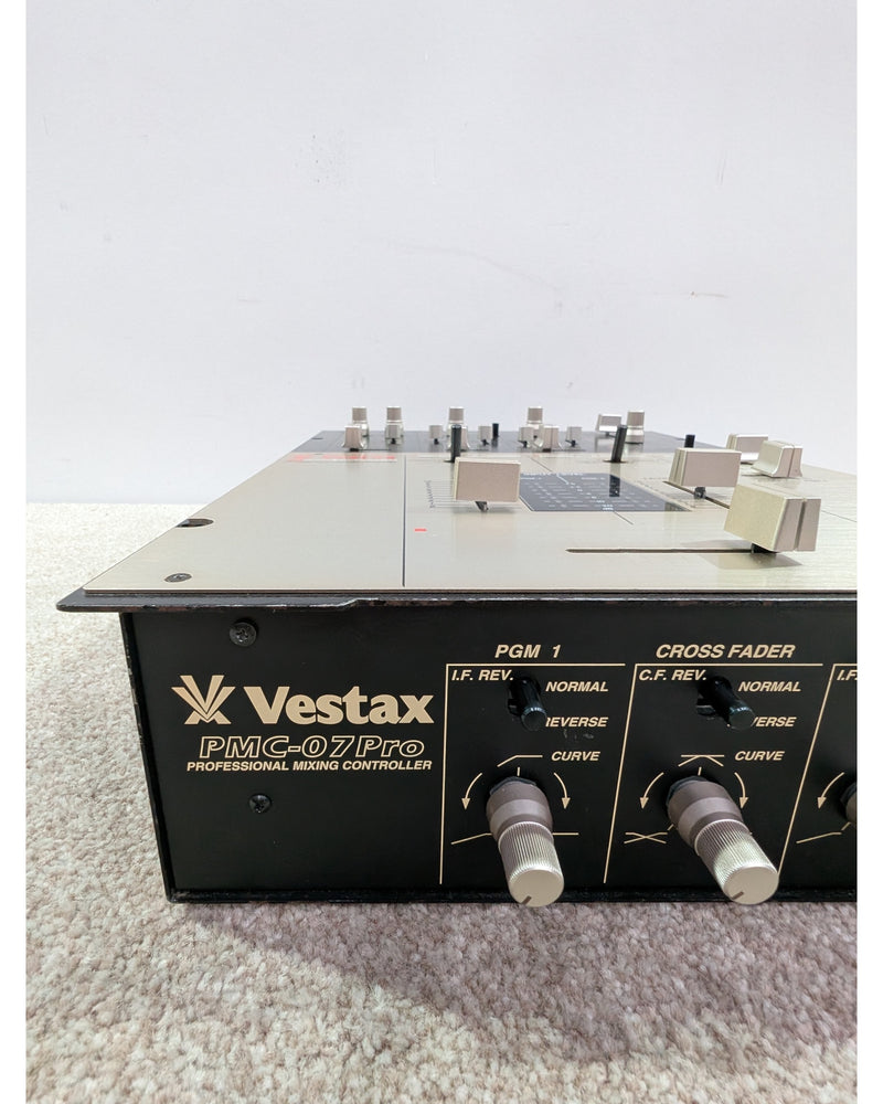 Vestax PMC-07Pro - DJ Equipment - Silver/Black - Good w/ Power Supply - image 6