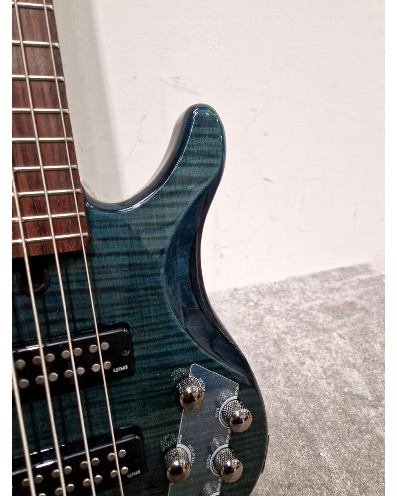 Yamaha TRBX605FM - Bass Guitars - Green - Like New - Image 8